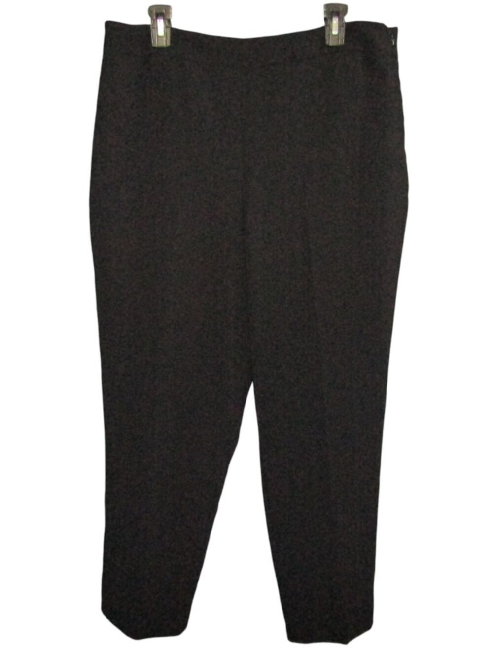Talbots Easy Travel Slim Ankle Pants Size 16P Black Classic Career Capsule New